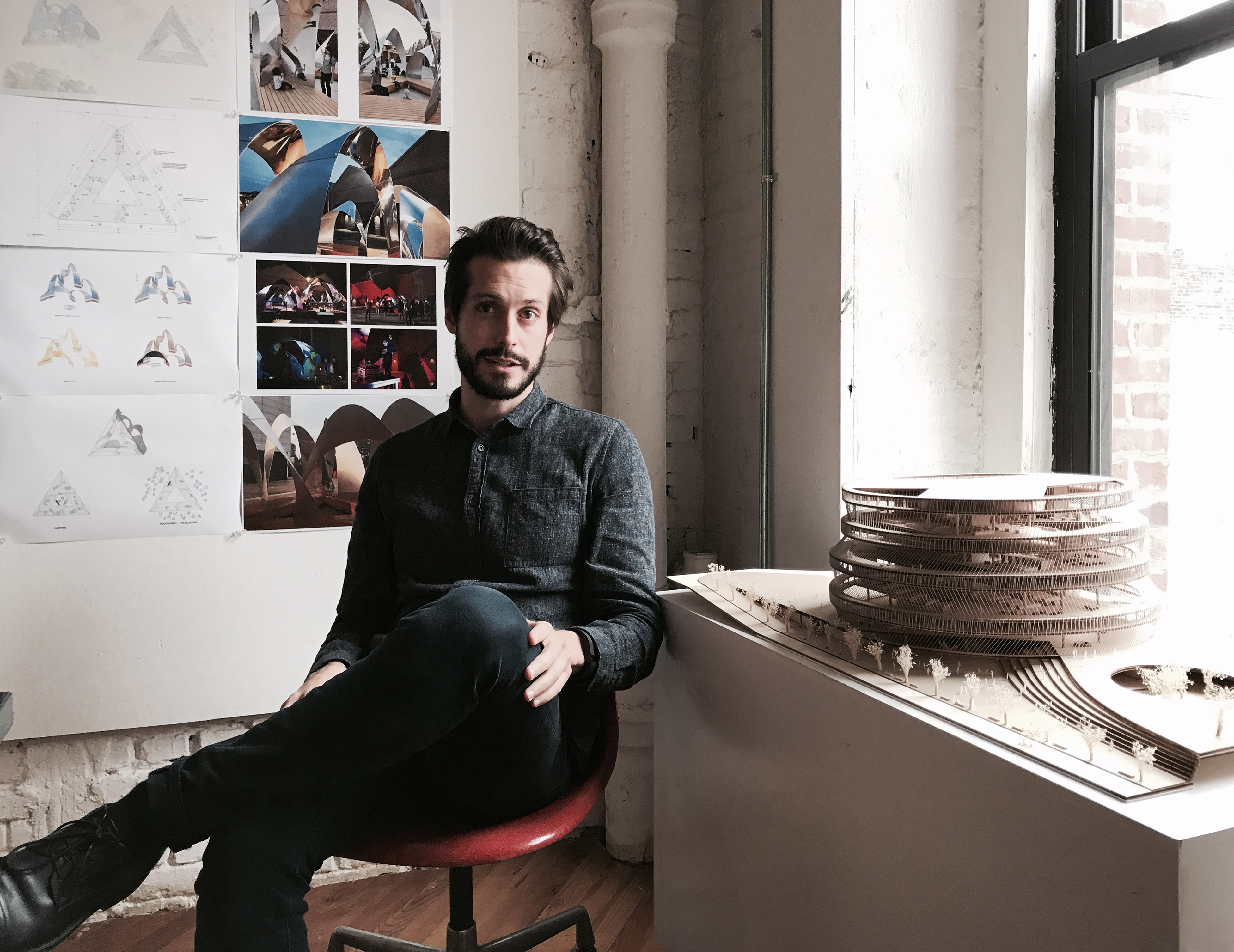 Albert Figueras, a Catalan architect living and working in New York